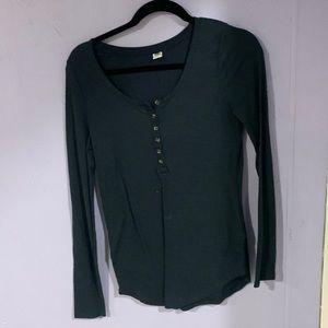 Old Navy Quarter Button Shirt